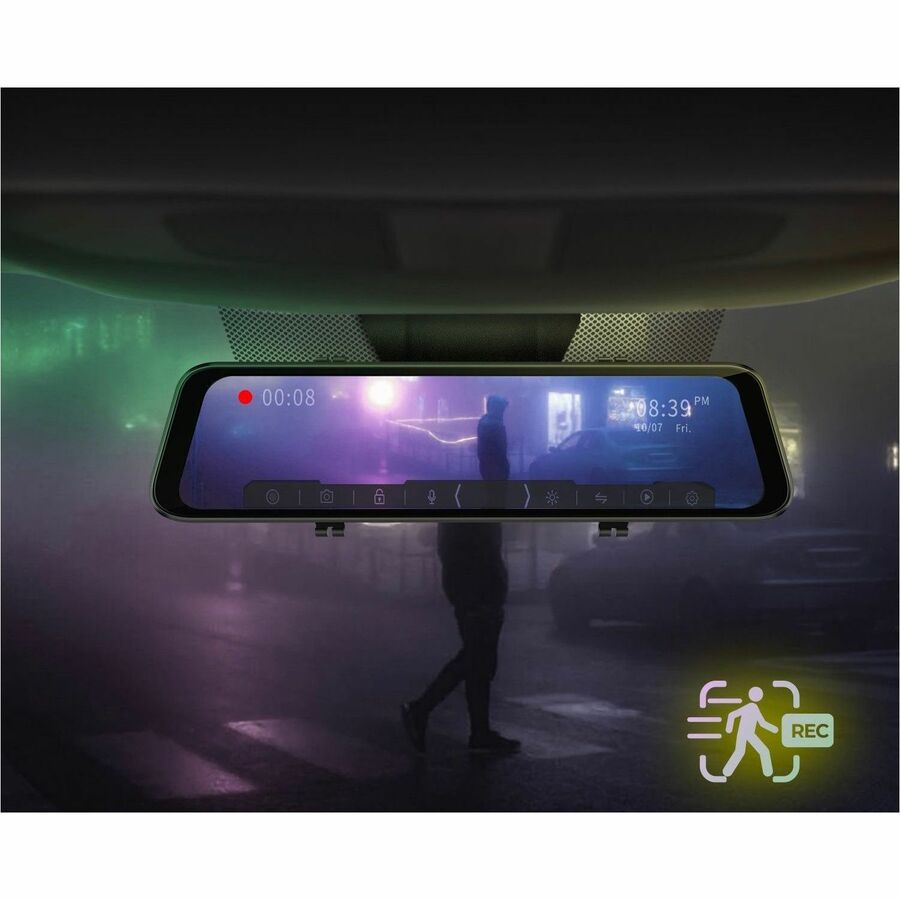 GekoGear Orbit D400 4K Rearview Mirror Dash Cam with 1080P Backup Cam GekoGear Orbit D400 4K Rearview Mirror Dash Cam with 1080P Backup Cam